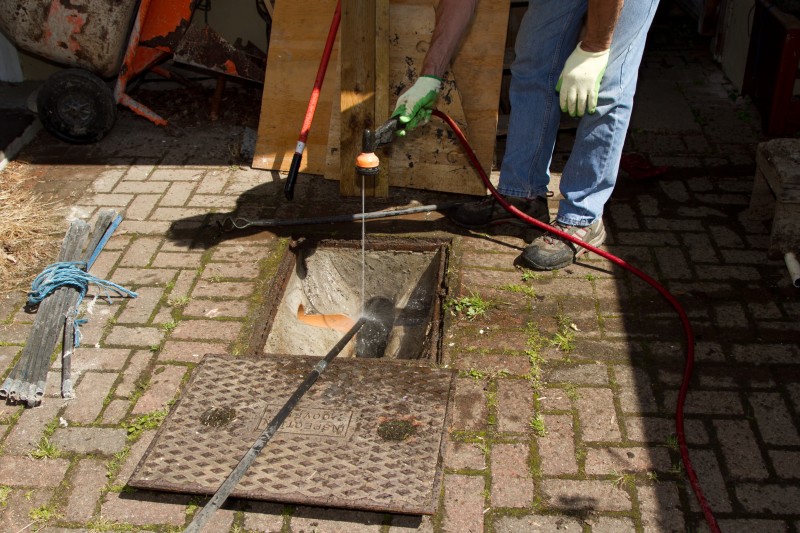 Drain repair work in Camden Town